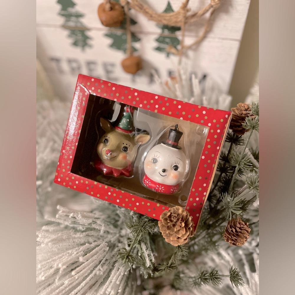 JP Johanna Parker Christmas Ornaments How Cute are these two little buddies?!